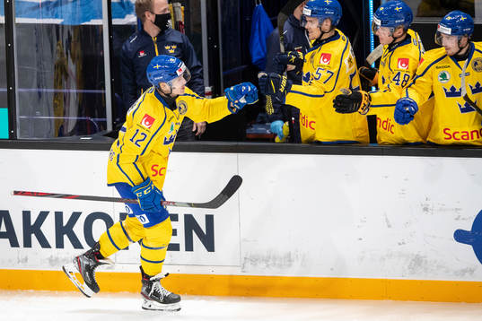 Max Friberg #12, SWE score 0-1