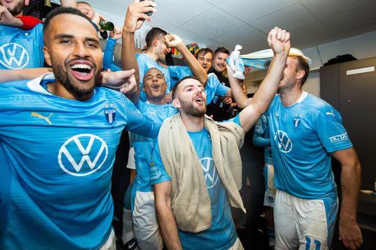 I denna handout bild från Malmö FF syns Malmö FFs Isaac