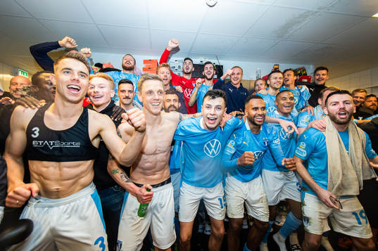 I denna handout bild från Malmö FF syns Malmö FFs Jonas