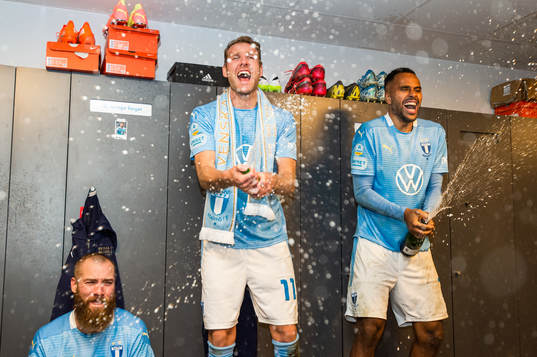 I denna handout bild från Malmö FF syns Malmö FFs Ola