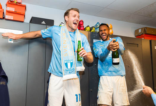 I denna handout bild från Malmö FF syns Malmö FFs Ola