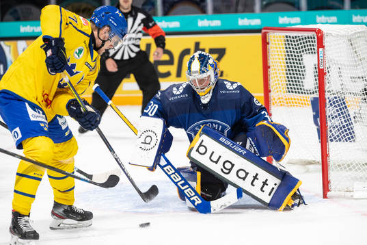 Sami Rajaniemi #30, FIN, Anton Wedin #57, SWE