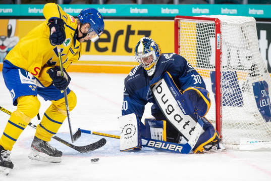 Sami Rajaniemi #30, FIN, Anton Wedin #57, SWE