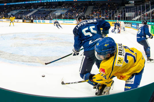 Lasse Lappalainen #55, FIN, Andreas Wingerli #24, SWE