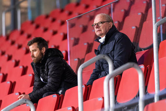 IFK Göteborgs sportchef Pontus Farnerud och ordförande