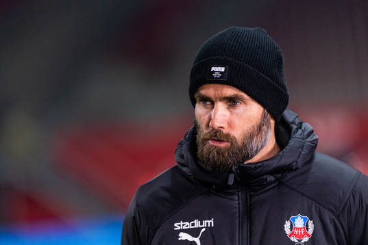 Helsingborgs tränare Olof Mellberg