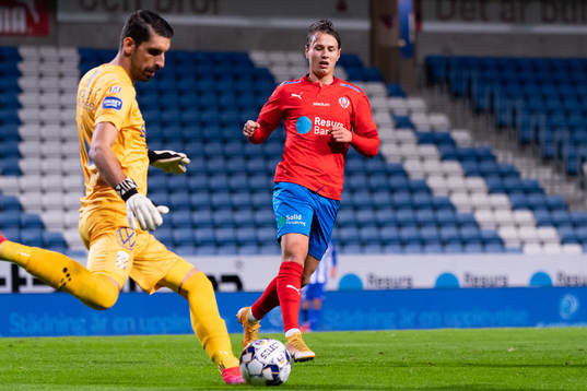IFK Göteborg målvakt Ioannis Anestis och Helsingborgs