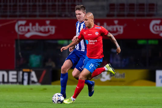 IFK Göteborg Emil Holm och Helsingborgs Anthony van