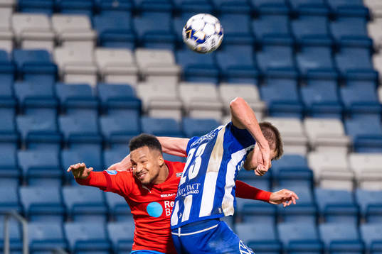 Helsingborgs Martin Olsson och IFK Göteborg Emil Holm