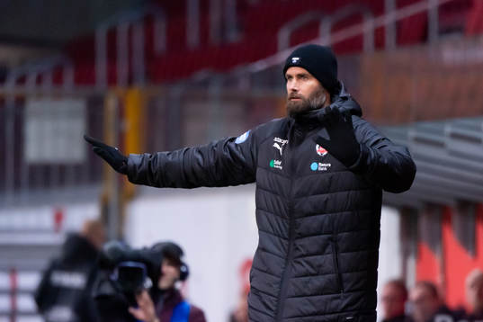 Helsingborgs tränare Olof Mellberg