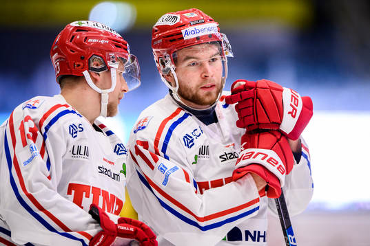 Timrås Hugo Reinhardt och Johan Lindholm