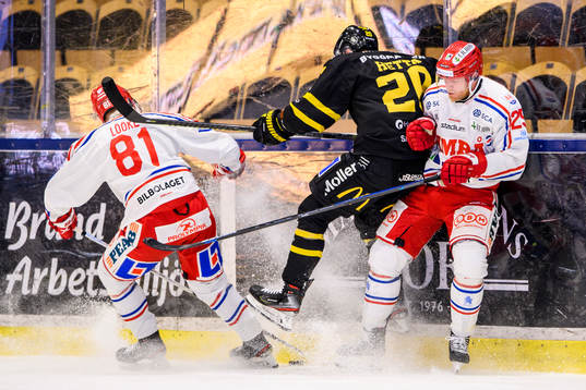 Västerås Henrik Hetta och Timrås Jens Lööke och