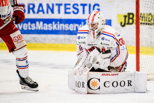 Timrås målvakt Jacob Johansson
