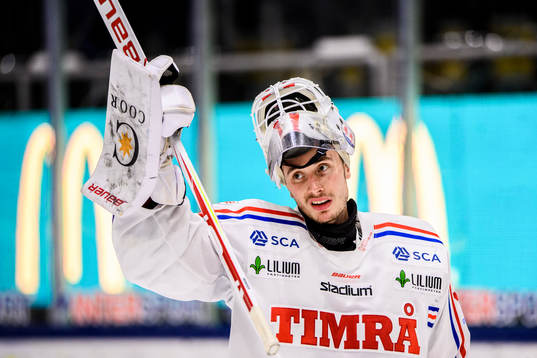 Timrås målvakt Jacob Johansson