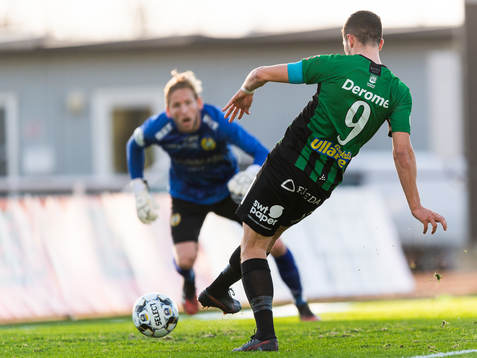Varbergs Astrit Selmani gör 1-0