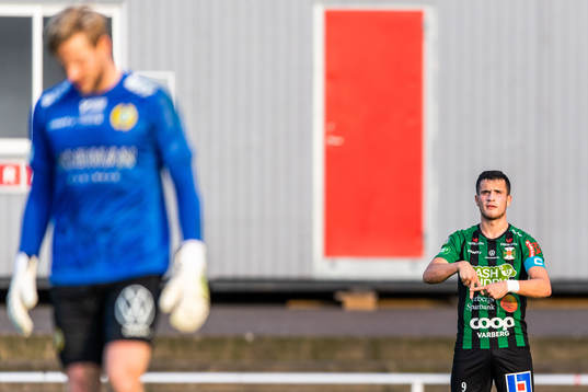 Varbergs Astrit Selmani jublar