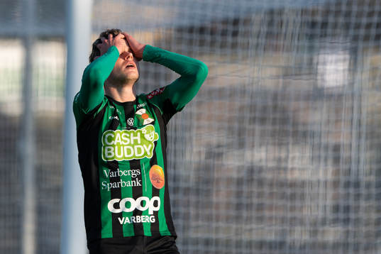 Varbergs Gustav Norlin deppar