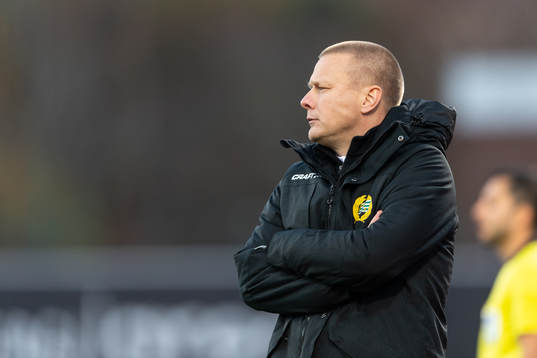 Hammarbys tränare Stefan Billborn