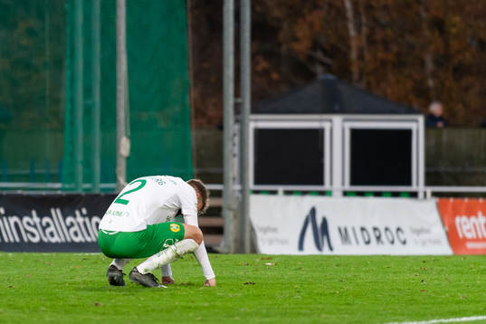 Hammarbys Simon Sandberg deppar