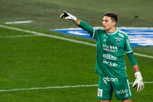 Sirius målvakt Jonathan Viscosi