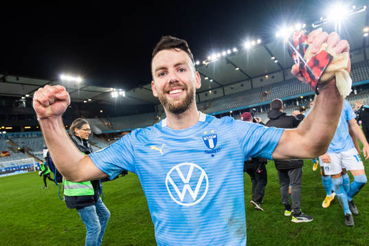 Malmö FFs Erdal Rakip jublar över SM-guldet