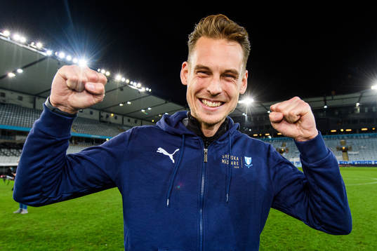 Malmö FFs assisternade tränare Daniel Bäckström