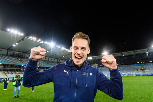 Malmö FFs assisternade tränare Daniel Bäckström