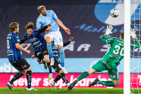 Malmö FFs  Ola Toivonen gör 3-0