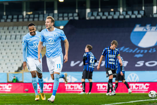Malmö FFs  Ola Toivonen jublar