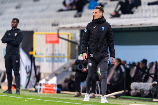 Malmö FFs assisterande tränare Daniel Bäckström