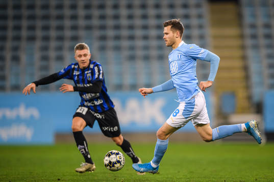 Sirius Simon Gefvert och Malmö FFs Arnór Traustason
