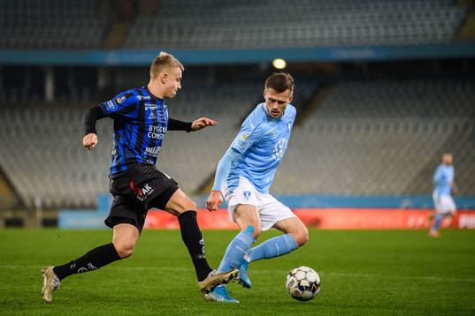 Sirius Simon Gefvert och Malmö FFs Arnór Traustason