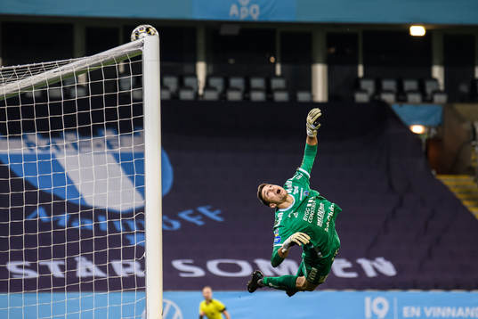 Sirius målvakt Jonathan Viscosi
