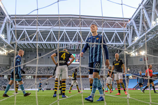 Djurgårdens Jonathan Augustinsson deppar