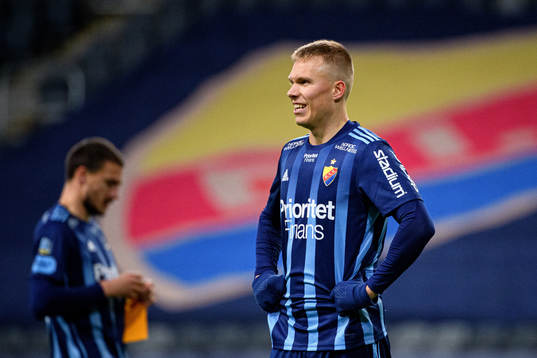 Djurgårdens Jonathan Augustinsson deppar