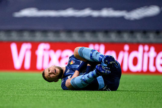 Djurgårdens Jesper Karlström har ont
