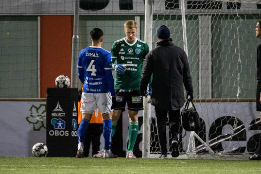 Umeås målvakt Viktor Frodig