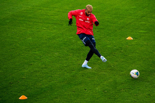 Joshua King of the Norwegian national football team