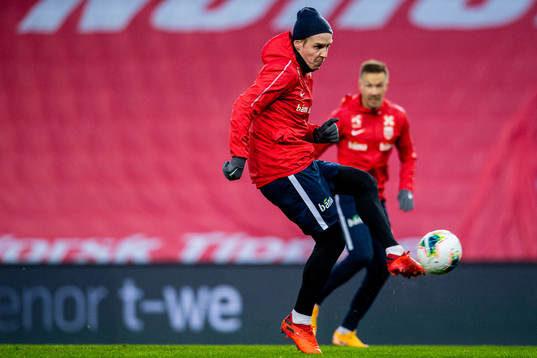 Stefan Johansen of the Norwegian national football team