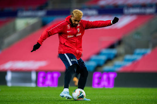 Joshua King of the Norwegian national football team