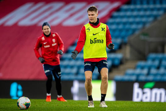 Sigurd Rosted of the Norwegian national football team