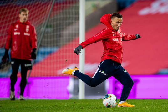Martin Linnes of the Norwegian national football team