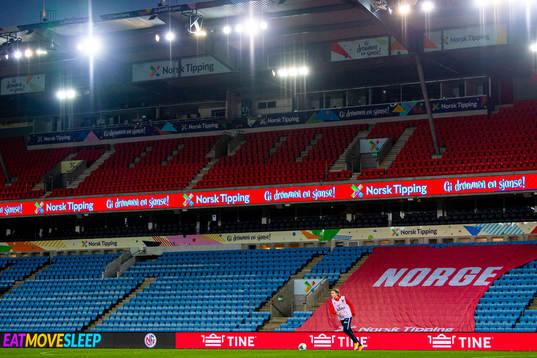 Jens Petter Hauge of the Norwegian national football team