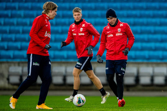 Stefan Johansen of the Norwegian national football team