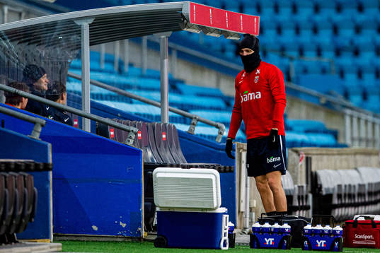 Stefan Strandberg of the Norwegian national football team