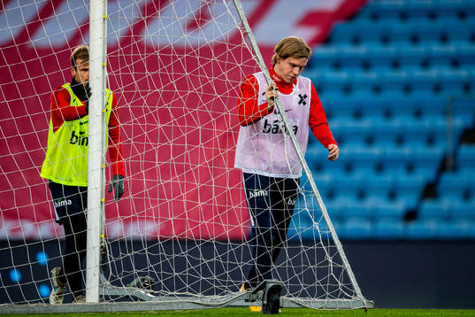 Jens Petter Hauge of the Norwegian national football team