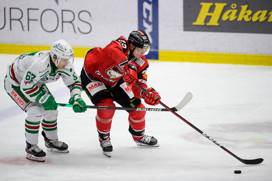 Rögles Leon Bristedt och Malmö Redhawks Malmö Redhawks