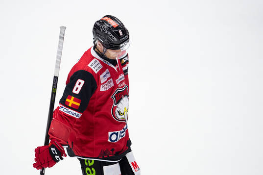 Malmö Redhawks Johan Olofsson deppar