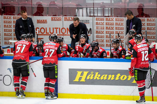 Malmö Redhawks tränare Joakim Fagervall