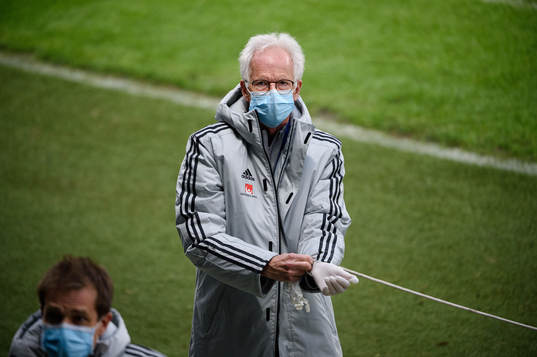 Anders Valentin, team doctor of the Swedish national